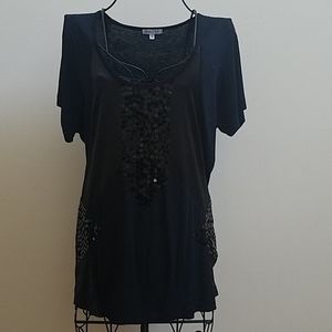 Women's Walter black tshirt XS